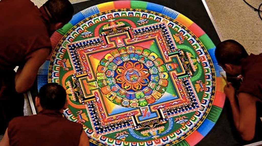 Mandalas de areia